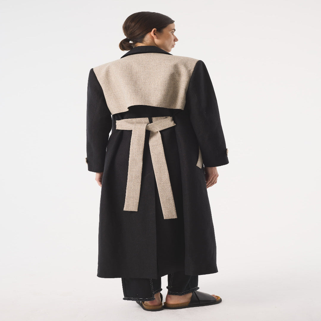 CHANAH BLACK COAT