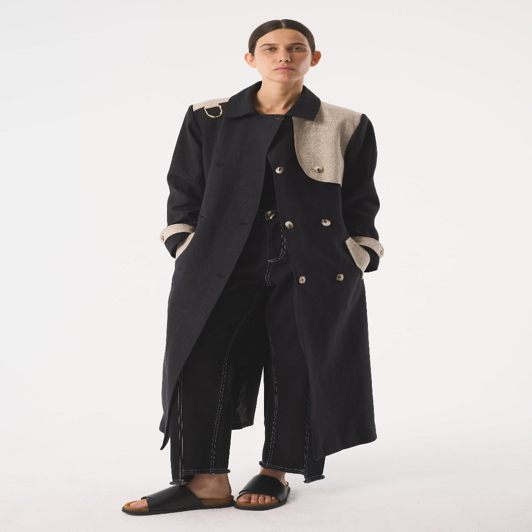 CHANAH BLACK COAT