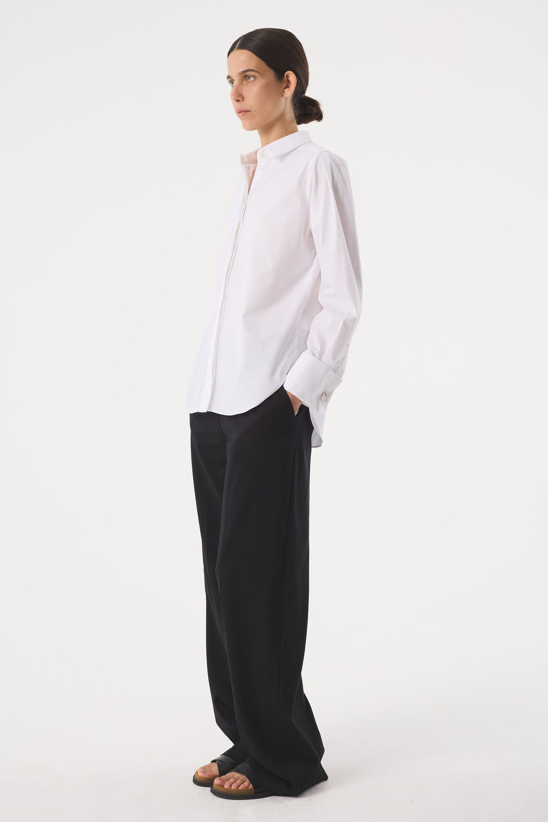 MONICA PEARL CUFFLINK SET SHIRT