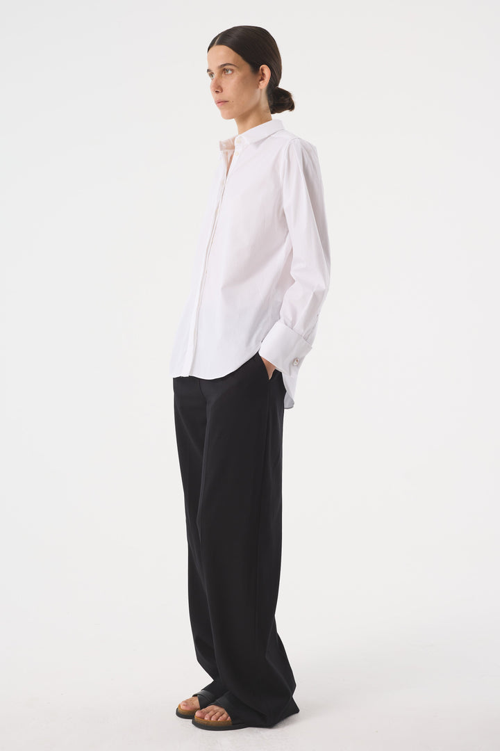 MONICA PEARL CUFFLINK SET SHIRT