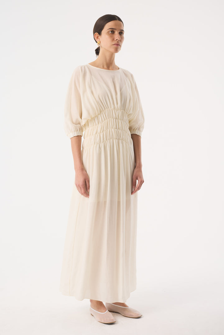 SELENA OFF WHITE DRESS