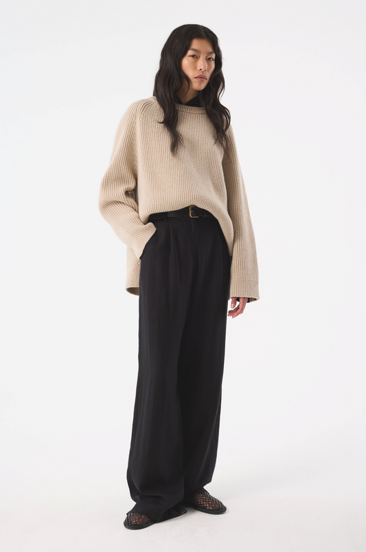 PERLA BLACK TROUSERS