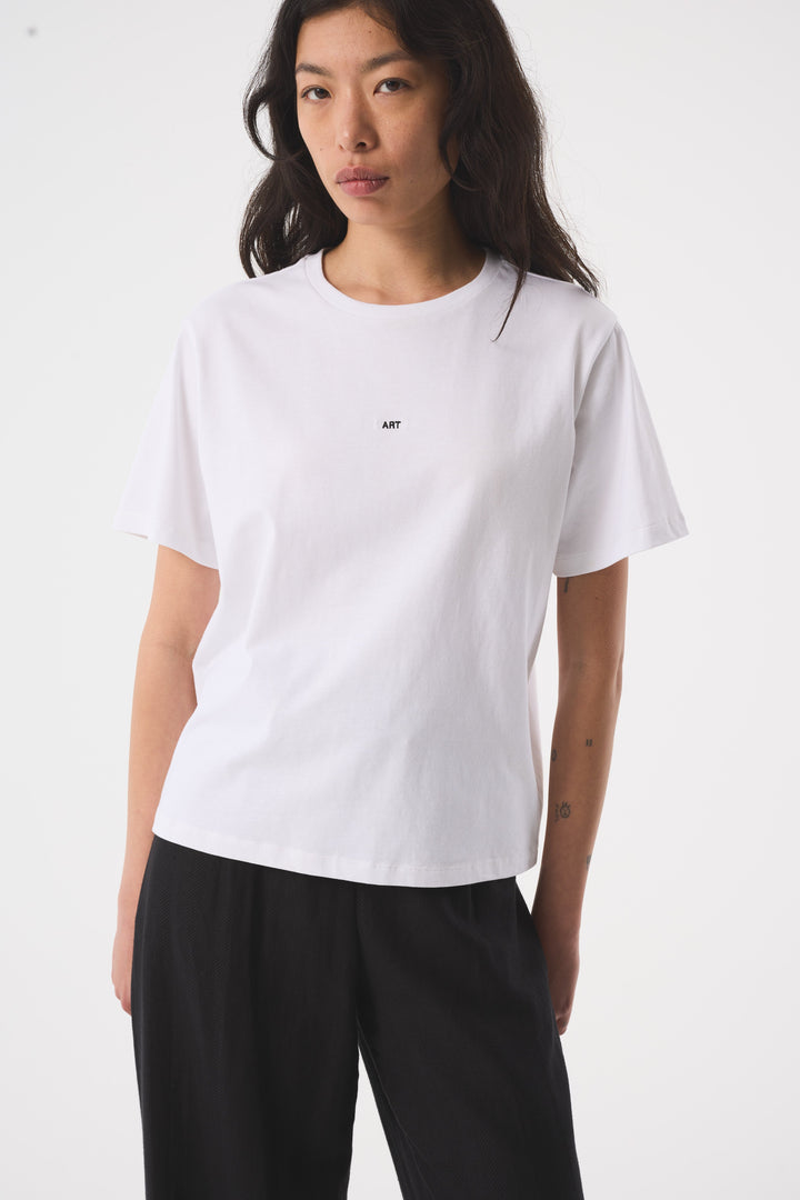 ADRIA 'EARTH' WHITE T-SHIRT